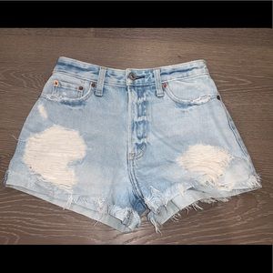 Abercrombie and Fitch Annie high waisted shorts